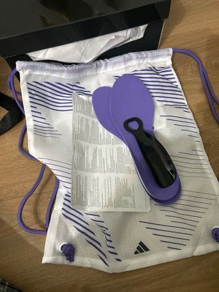 Zapatos de fútbol Adidas F50 Oro/Blanco