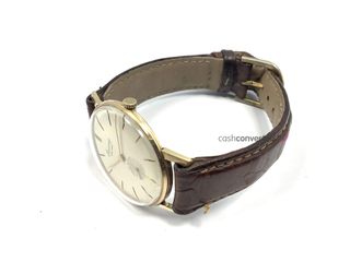 reloj pulsera unisex cauny prima de luxe 17 rubis plaque oro 10 microns 33mm