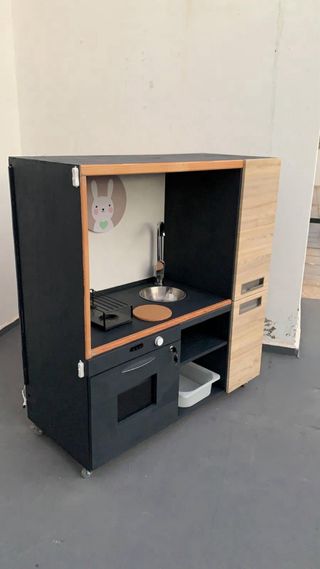 Cocina y lavadora infantil