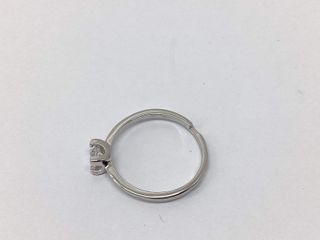 anillo plata 925mm con piedra con circonita