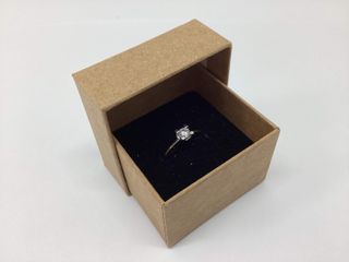 anillo plata 925mm con piedra con circonita