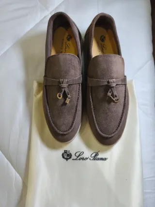 Zapatos Loro Piana Marrones
