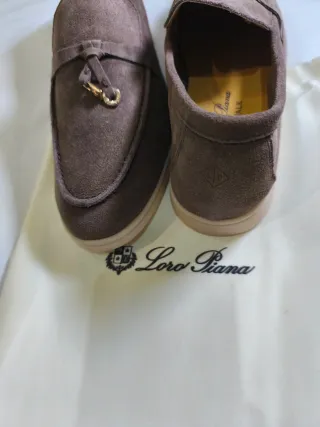 Zapatos Loro Piana Marrones