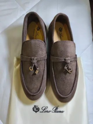 Zapatos Loro Piana Marrones