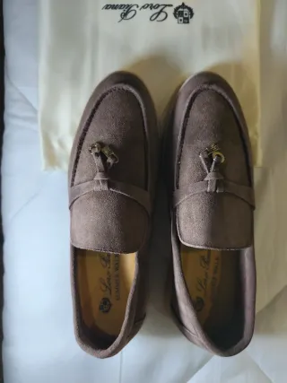 Zapatos Loro Piana Marrones