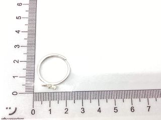 anillo plata 925mm con piedra con circonita