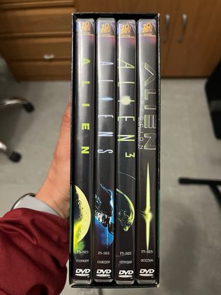Pack Alien Quadrilogy + Alien 20 Aniversario DVD