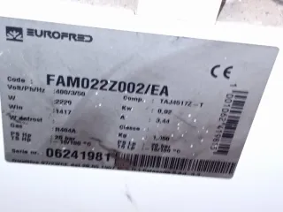 Cámara frigorífica industrial