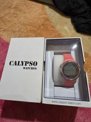 Reloj Calypso Mujer Rosa y Plata