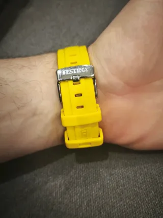 Reloj Festina Chrono Bike Amarillo