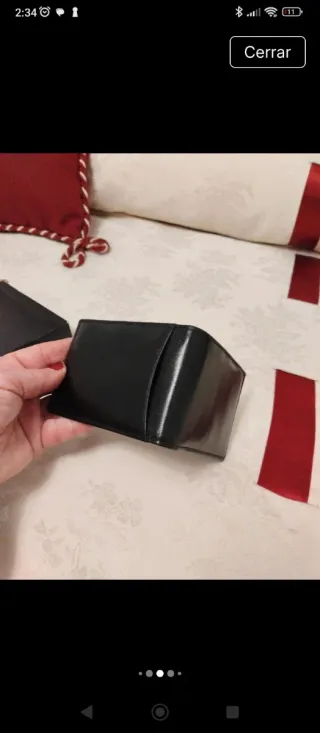 Cartera Billetera GIOCCI Piel Negra