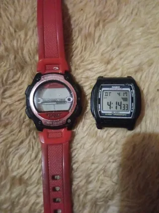 Lote 2 Relojes Casio