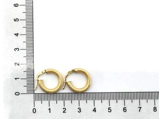 argollas oro 18k