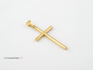 crucifijo oro 18k