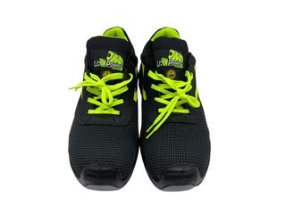 calzado seguridad u power negro y amarillo fluor