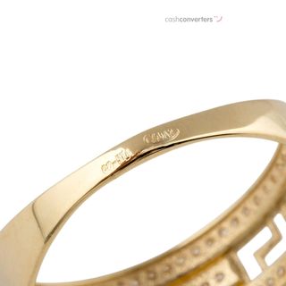 anillo oro 18k con piedra con circonita