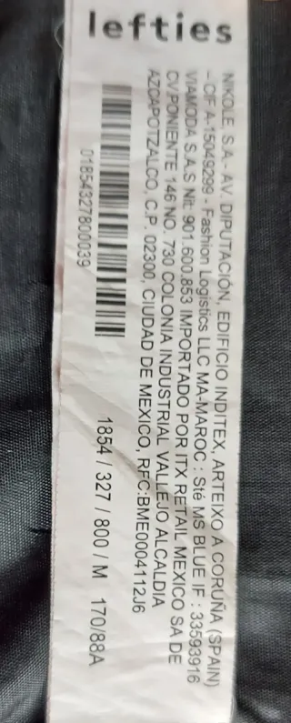 Americana mujer tipo blazer color negro