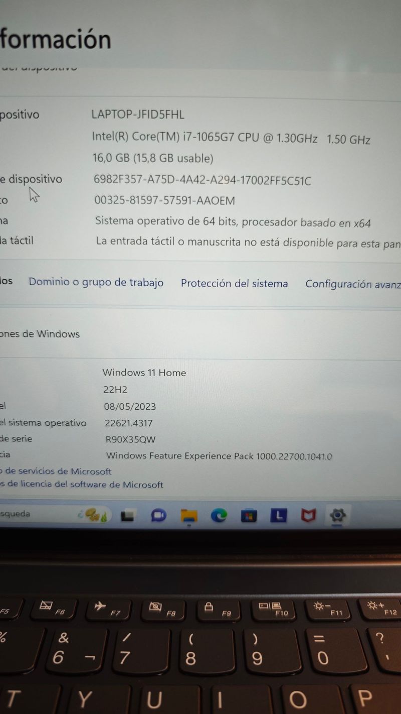 Portátil Lenovo Yoga i7 S940-14IIL + Funda afbeelding 3