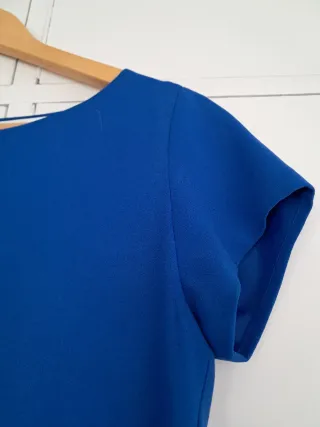 Vestido cóctel azul