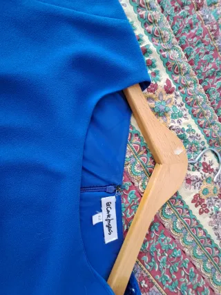 Vestido cóctel azul