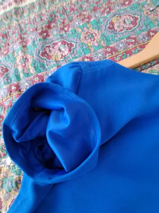 Vestido cóctel azul