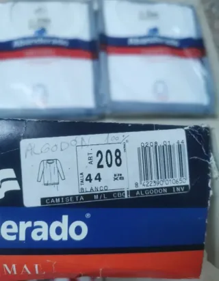 2 Camisetas Térmicas Abanderado Talla L