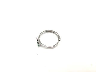 anillo plata 925mm con piedra con circonita