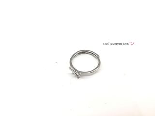 anillo plata 925mm con piedra con circonita