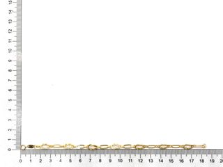 pulsera oro 18k con circonita