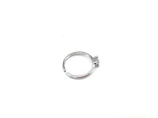 anillo plata 925mm con piedra con circonita