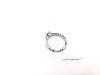anillo plata 925mm con piedra con circonita