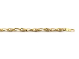 pulsera oro 18k con piedra con circonita