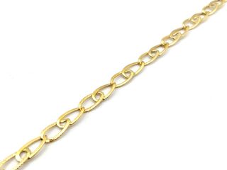 pulsera oro 18k con circonita