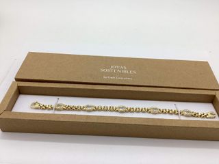 pulsera plata 925mm con piedra con circonita