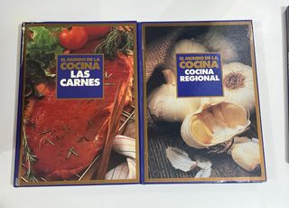 Colección de libros de cocina –13 libros sa ve