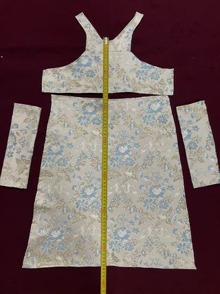 Terno Virgen de 70 a 80cm