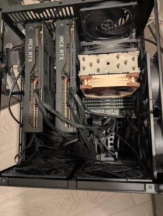 Estacion AI AMD TR4 2950X + 2x RTX3090 + 128Gb DDR