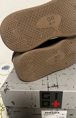 Sneakers Gio+ Tortora con cuore tg 38