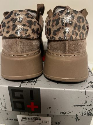 Sneakers Gio+ Tortora con cuore tg 38