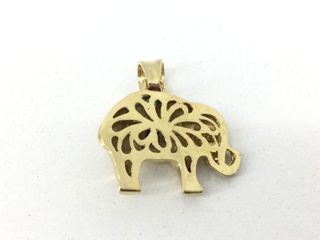 colgante oro 18k con piedra con circonita,esmeralda,rubi,topacio