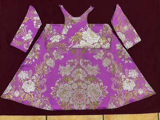 Terno para Virgen de 70 a 80cm