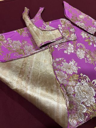 Terno para Virgen de 70 a 80cm