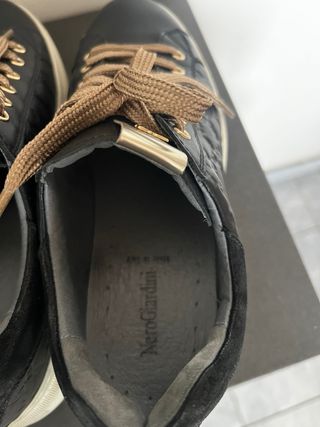 Sneakers Nero Giardini Nere/Oro Tg 38