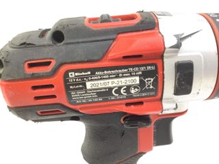 taladro a bateria einhell tec-cd