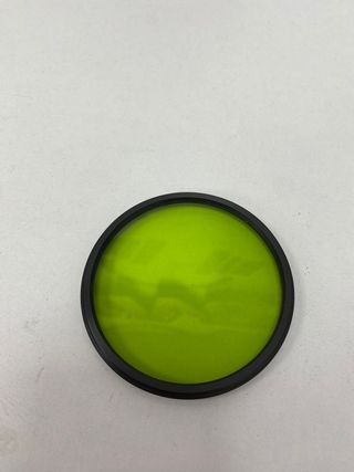 Objetivo  filtro fotográfico de color verde
