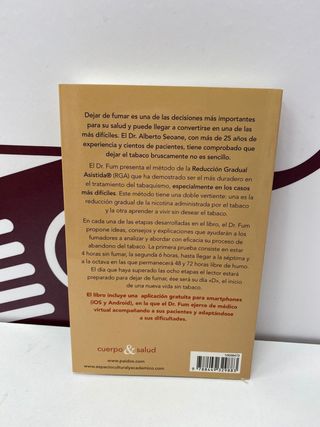 Libro Consigue dejar de fumar con el Doctor Fum