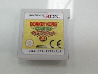 Videojuego Nintendo DS 3DS Donkey Kong Country Returns