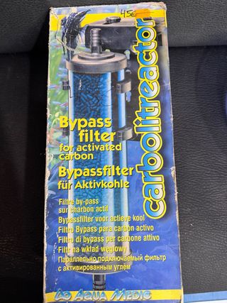 Filtro Bypass Carbono Activo Aqua Medic