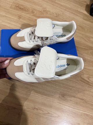 Zapatillas Adidas Samba Beige/Marrón