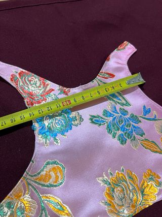 Terno para virgen de 70 a 80 cm